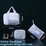 Frosted EVA Cosmetic Tote Bag Travel Toiletries Bags Waterproof Makeup Organizer