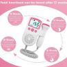 Buy cheap Ultrasonic Heartbeat Detector Monitor Home Pregnancy Pregnant Fetal Heartbeat Doppler from wholesalers