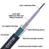Buy cheap 2 Core Fibre Optic Cable Armoured GYXTW Outdoor Cable With Two Steel Wire from wholesalers
