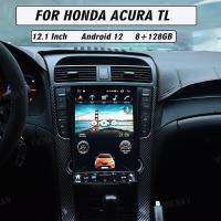 Buy cheap 12.1 Inch Vertical Acura TL Honda Tesla Screen Car Radio Stereo 2006-2018 OEM product