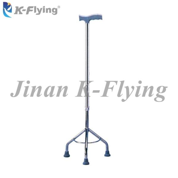 Buy cheap 3 Point Base Metal Medical Rehabilitation Equipment Adjustable Walking Sticks Elderly from wholesalers