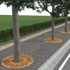 Buy cheap Pathway Corten Steel Gratings Safety Grating Panels Tree Guard Metal Tree Cover Grating from wholesalers