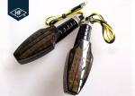Black BM1290 Plastic Motorcycle Turn Signal Lights For Honda / Yamaha / KTM