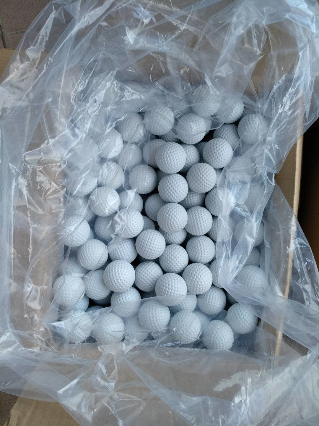 Standard mini golf ball OR low bounce golf ball