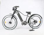 Retro Beach Cruiser Electric Bicycle 48V 750W 26 Inch Fat Tire E Bike 15Ah