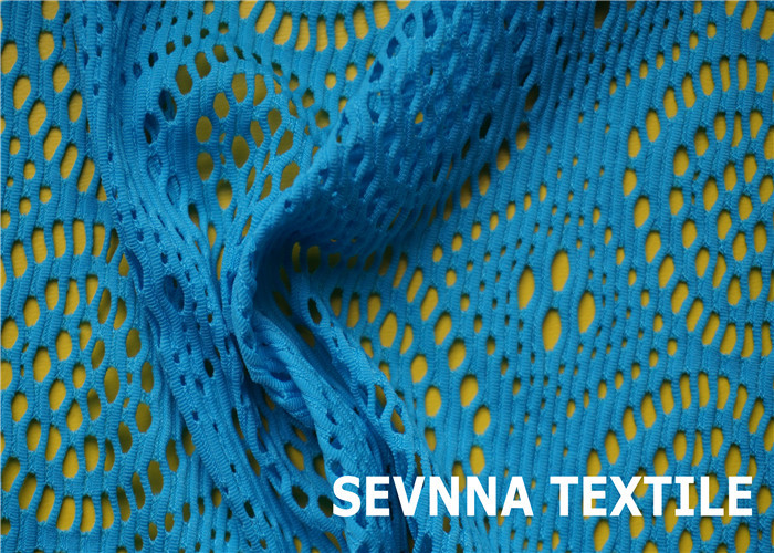 119cm Width Circular Knitting Recycled Swimwear Fabric Scrunchy Bikini Tops