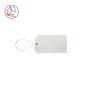 Buy cheap Luxury White Cardboard Paper UV Coated Logo With String Eco - Friendly from wholesalers