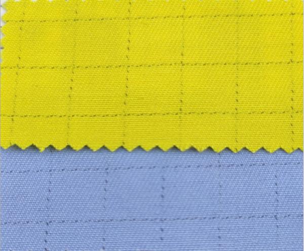 Buy cheap 250GSM Anti Static 128*60 Density Dyed Twill Fabric from wholesalers