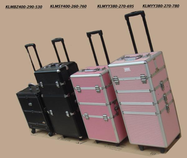 Buy cheap Aluminum Rolling Travel Makeup Cosmetic Case With Trolley from wholesalers