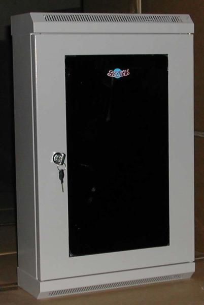 Buy cheap Wall Mounted Network Server Cabinet With Toughened Glass Front Door and Rear Door YH2004 from wholesalers