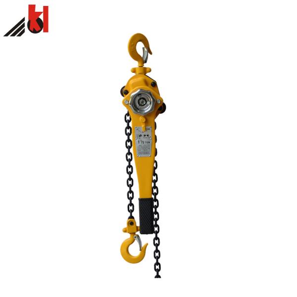 Buy cheap Hand Operated Hoist Equipment 1.5 Ton 1.5 M Lever Chain Block from wholesalers