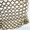 Buy cheap Exterior Bronze Ring Mesh Curtain Chainmail 18mm High Strenth from wholesalers