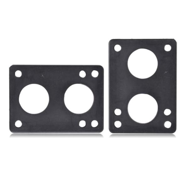 Buy cheap 6mm 6 Holes Hard Riser Pads Skateboard Components Shock Absorption Accessories from wholesalers