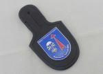 Kommando Leather Pocket Badge And Personalized Leather Keychains With Nickel