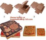 Carton corrugated paper pizza delivery box,bio-degradable high quality chinese