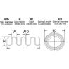Buy cheap Heavy Gauge Zig Zag Sofa Spring Upholstery Sofa Seat Springs from wholesalers
