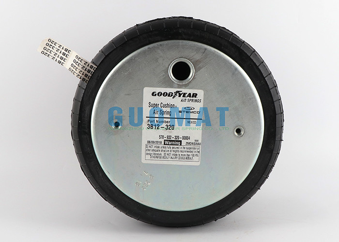 3B12-320 Goodyear Suspension Rubber Air Spring 578-93-3-100 Triple Convoluted