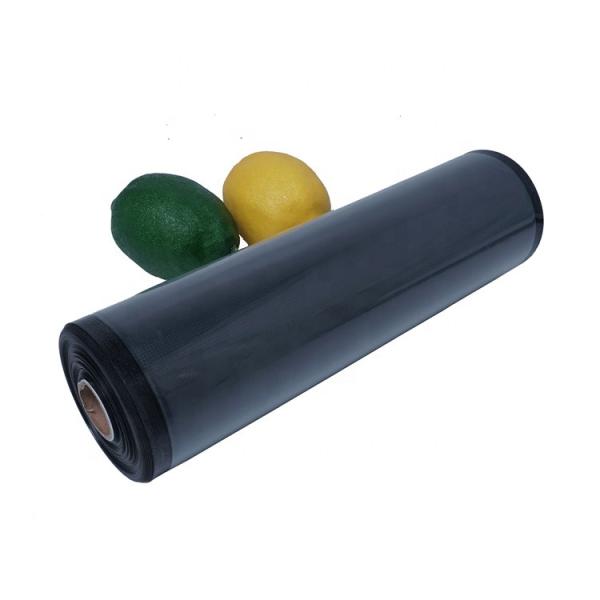 Buy cheap Recyclable PA PE Plastic Black Vacuum Rolls Meat Vacuum Sealer Bag Embossed from wholesalers