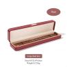 Buy cheap Red High Quality PU Leather Jewelry Packaging box Elegant Jewelry Storage Gift Box from wholesalers