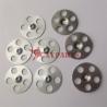 Buy cheap Galvanized Steel Board Fixing Self Locking Washers Round 6mm Center Hole from wholesalers