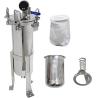 Buy cheap Stainless Steel 304/316 Bag Filter Housing Single And Multi Bag Filter Housing For RO System from wholesalers