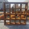 Buy cheap Modern Prerusted Corten Steel Log Holder Storage For Fireplace H170cm*74cm from wholesalers