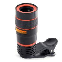 Buy cheap Clip 12X Zoom Mobile Phone Telescope Lens Telephoto External Smartphone Camera product