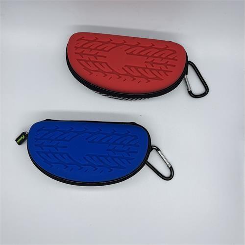 Buy cheap Rubber Bespoke Logo Hard Zipper Glasses Case Handhold Eyeglasses Case 16*8*7.5CM from wholesalers