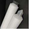 Buy cheap 0.1 - 20um Series PP Pleated Filter Cartridge For RO Water Treatment Security Filter from wholesalers