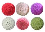 10 Inches Artificial Flower Ball Hanging For Xmas Decoration