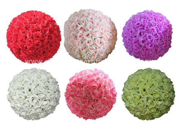 Buy cheap 10 Inches Artificial Flower Ball Hanging For Xmas Decoration from wholesalers