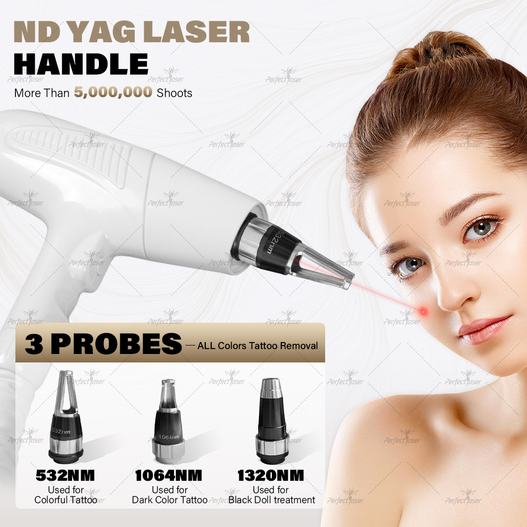 5 In 1 Laser Hair Tattoo Removal Treatment Multifuntional Cost Effective Nd Yag Picosecond