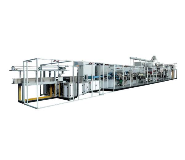 Buy cheap 140KW 180meters/Min Sanitary Pad Automatic Machine 3Phase 380V from wholesalers