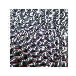 304 316L Water Ripple Stainless Steel Sheet 0.15mm Rose Gold Color Decorative