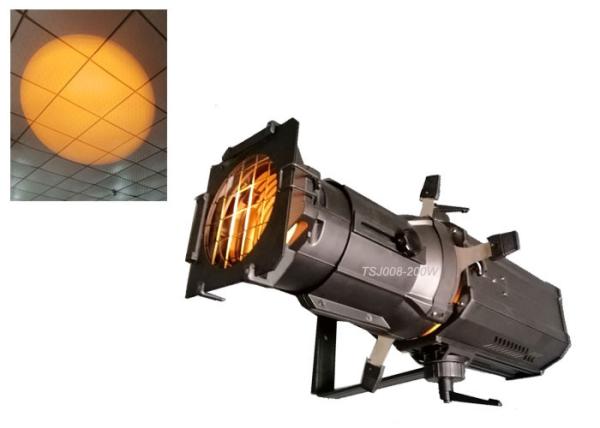 Quality Amber color 19°/ 26°/ 36°/ 50° 200W Led Leko Profile Light RGBA 4in One Color for sale