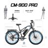 Buy cheap US EU STOCK 26 X 4.0 Fat Tire 1000w Ebike Hydraulic Disc Brake Zoom Super Wide Cysum M900 Test from wholesalers