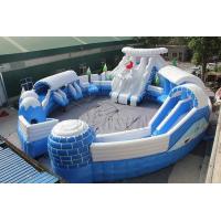 Buy cheap Huge Commercial Inflatable Water Park , Frozen Themed Aqua Park Equipment product