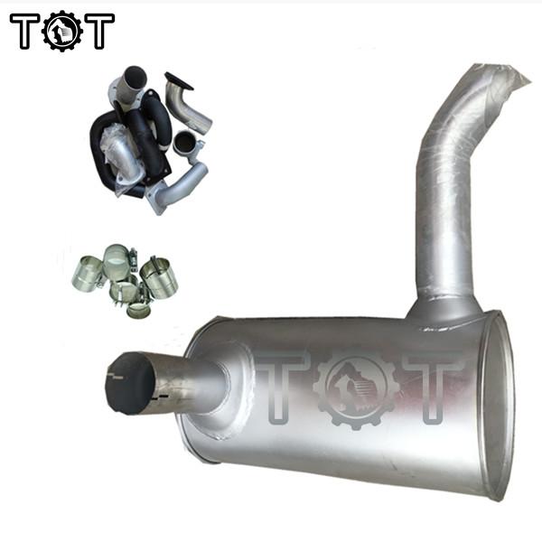 Buy cheap PC200-8 PC220-8 Komatsu Muffler from wholesalers