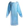 Buy cheap Dustproof Disposable CPE Gown Full Sleeve Aprons 20-65gsm from wholesalers