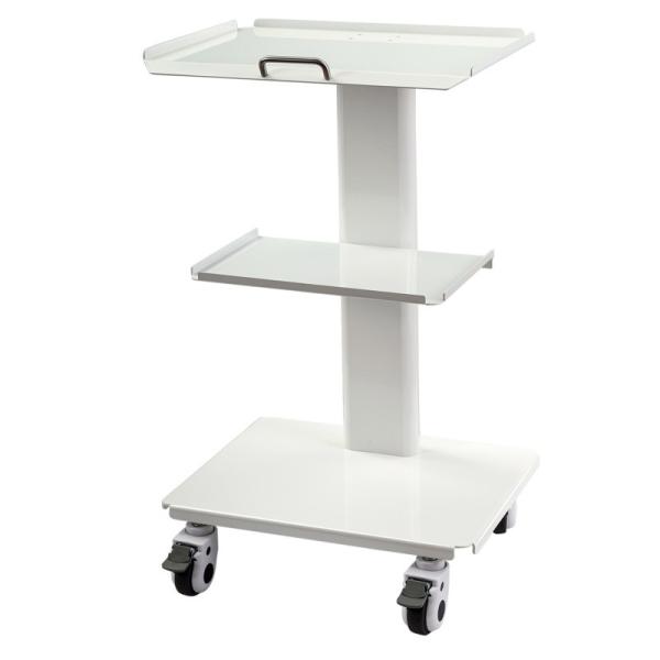 Buy cheap Foshan Factory Dental Equipment White Color Mobile Tool Cart with Socket SS 3 Layer Dental Mobile Cart from wholesalers