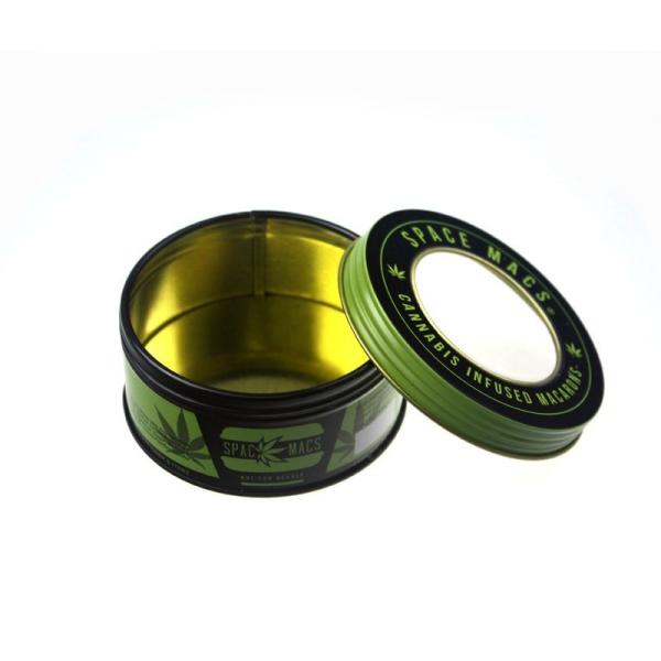 Buy cheap Screw round tea tin wholesale supplier from wholesalers