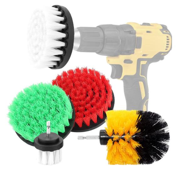 Buy cheap 5 Pack Drill Brush Attachment Set 25mm Bristle Household from wholesalers