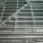 Corrosion Resistant Industrial Steel / Aluminum Grating anti skid