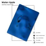 JIS Water Ripple Stainless Steel Sheet Hammered Mirror Blue Color Stainless