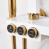 Buy cheap Cold Hot Water Rainfall Sanitary Ware Shower Bathroom Faucets Set from wholesalers