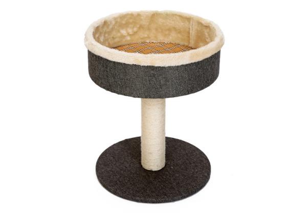Buy cheap Naturalness Round Cat Scratching Post Plate / Paper Tube / Fur Material from wholesalers