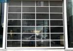 Aluminum Frame Transparent Glass Panel Sectional Garage Doors
