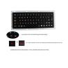 Buy cheap IP67 Black Metal Industrial Keyboard Vandal Proof Panel Mount from wholesalers