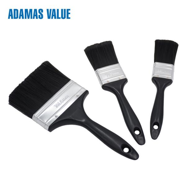 Buy cheap No Hair Removal Wide Paint Brush , Tin Plate Ferrule Brush For Oil Based Paint from wholesalers