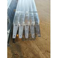 Buy cheap Metal Corner Concrete Sleeper Retaining Wall Fence Bracket 15mm product